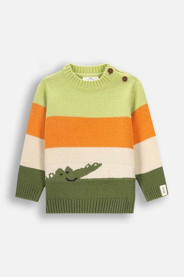 Coccodrillo Pulover za bebe Coccodrillo SMILE BOY NEWBORN