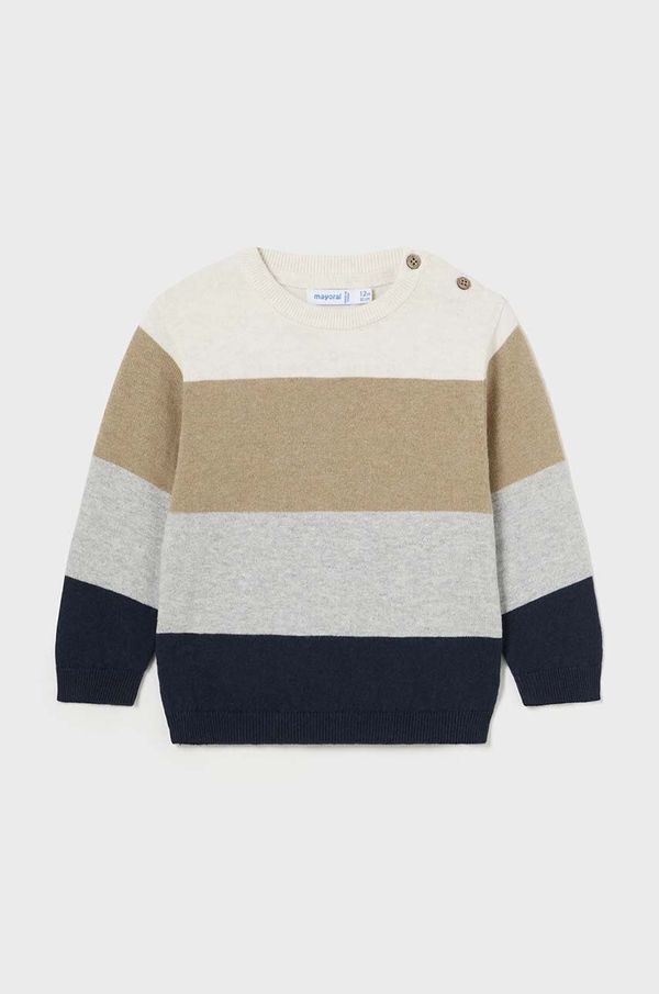 Mayoral Pulover za bebe Mayoral boja: bež, 2315