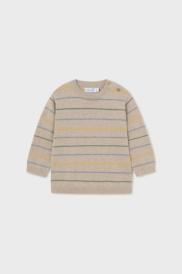 Mayoral Pulover za bebe Mayoral boja: bež