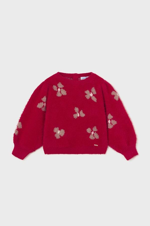 Mayoral Pulover za bebe Mayoral boja: crvena
