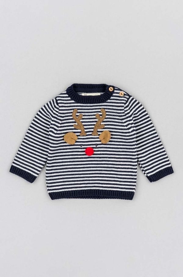 Zippy Pulover za bebe zippy boja: tamno plava