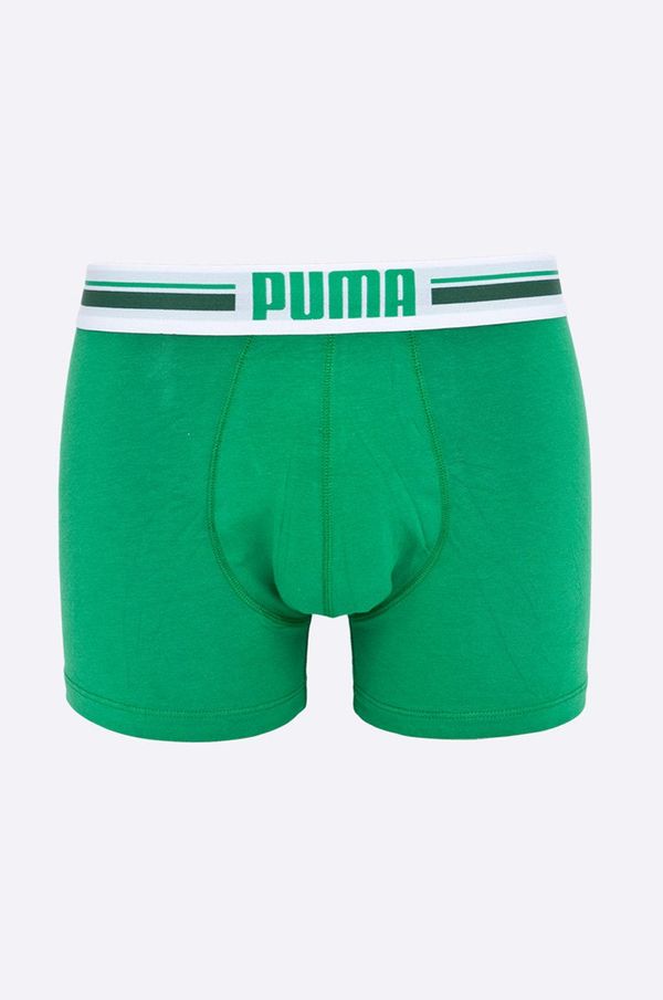 Puma Puma - Bokserice Puma Placed logo boxer 2p green (2-pack)