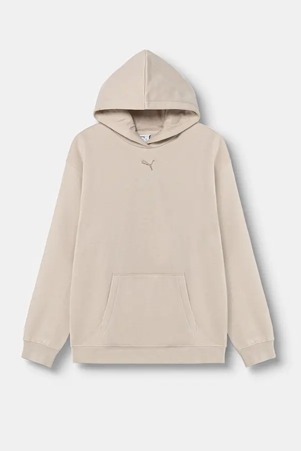 Puma Puma dukserica sa kapuljačom za djecu s pamukom ESS Centered Cat Logo Relaxed Hoo