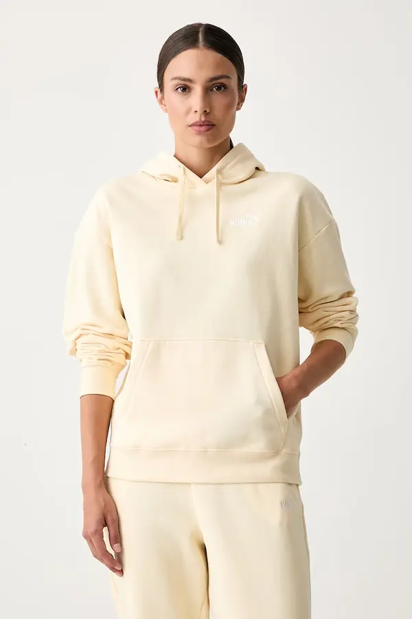 Puma Puma dukserica sa kapuljačom ženska s pamukom Essentials