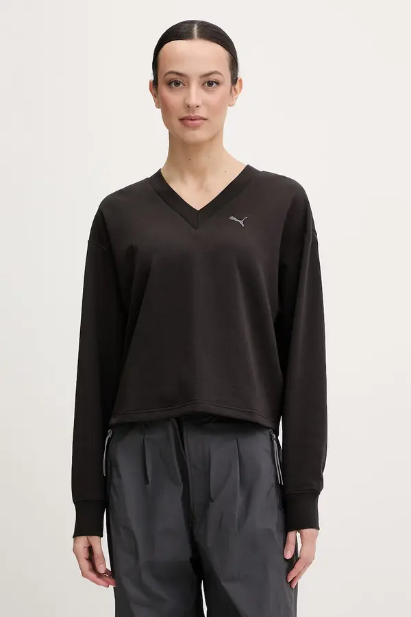 Puma Puma dukserica za žene s pamukom Essentials Elevated