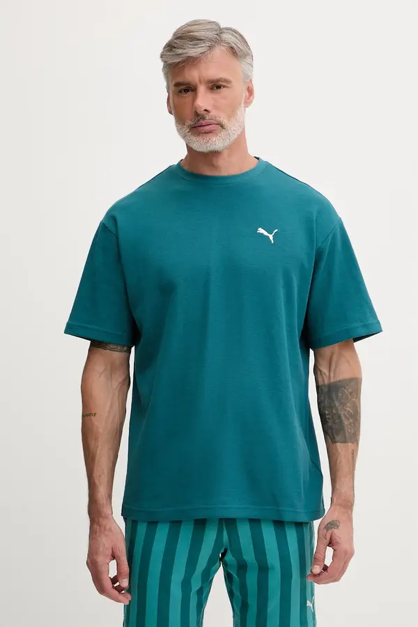 Puma Puma majica za muškarce s pamukom Essential elevated
