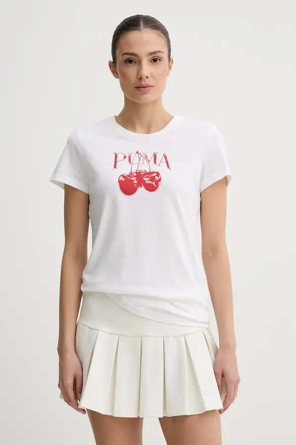 Puma Puma majica ženska pamučna GRAPHIC