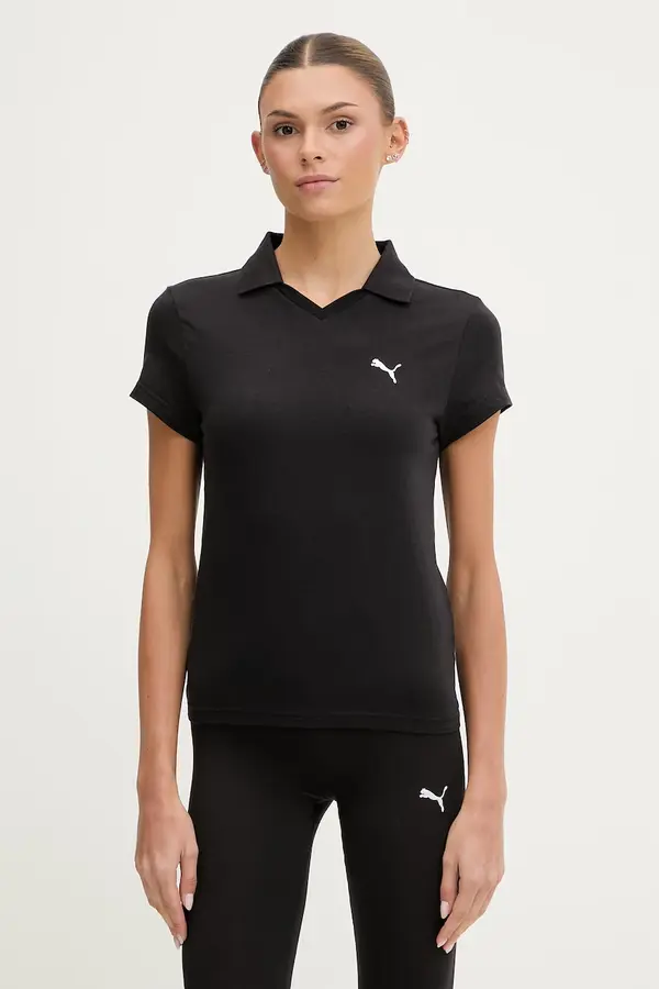 Puma Puma polo za žene od pamuka s elastanom Baby Polo