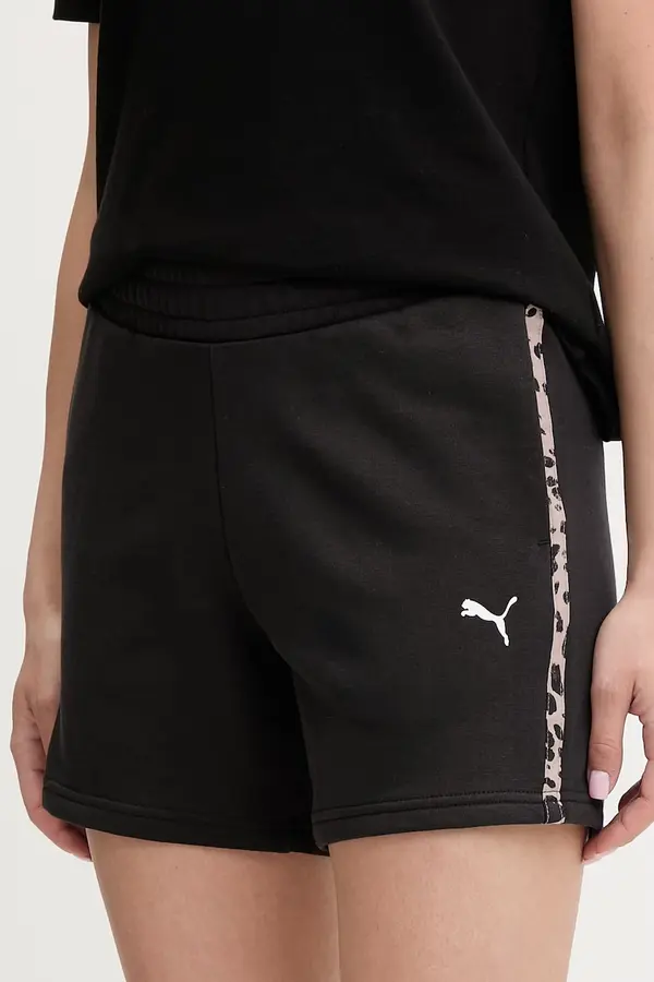 Puma Puma sportske kratke hlače za žene s pamukom Essential graphic animal