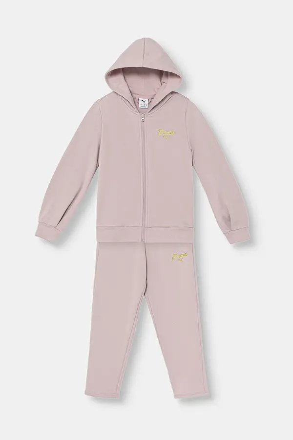 Puma Puma trenirka za djecu s pamukom ESS SCRIPT Sweat Suit