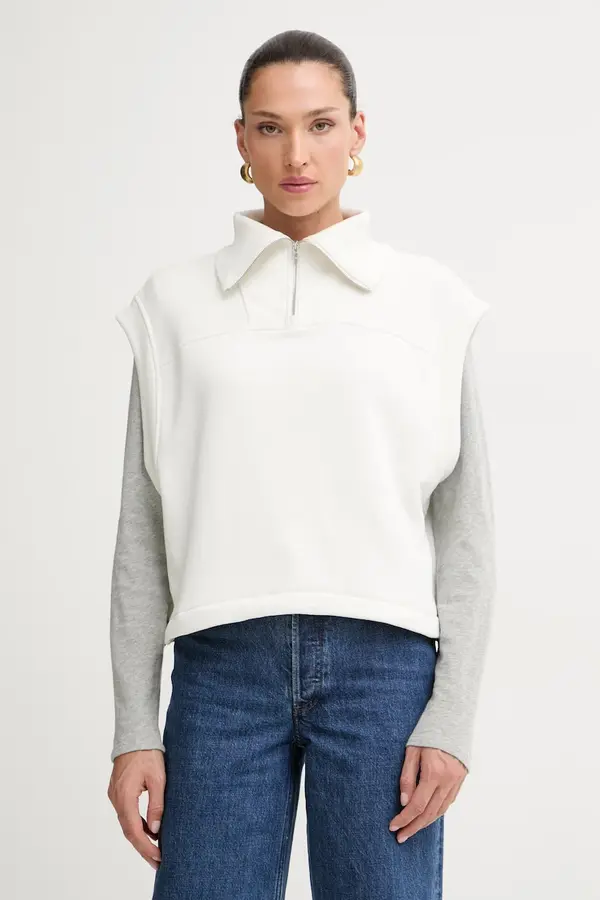 rag & bone Rag & Bone dukserica bez rukava ženska s pamukom Terry