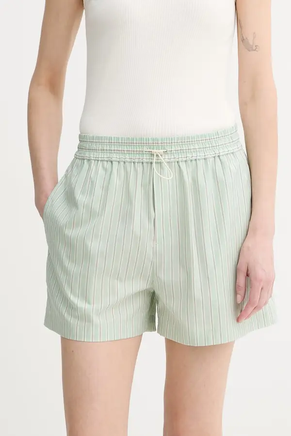rag & bone Rag & Bone kratke hlače za žene od pamuka Marvin