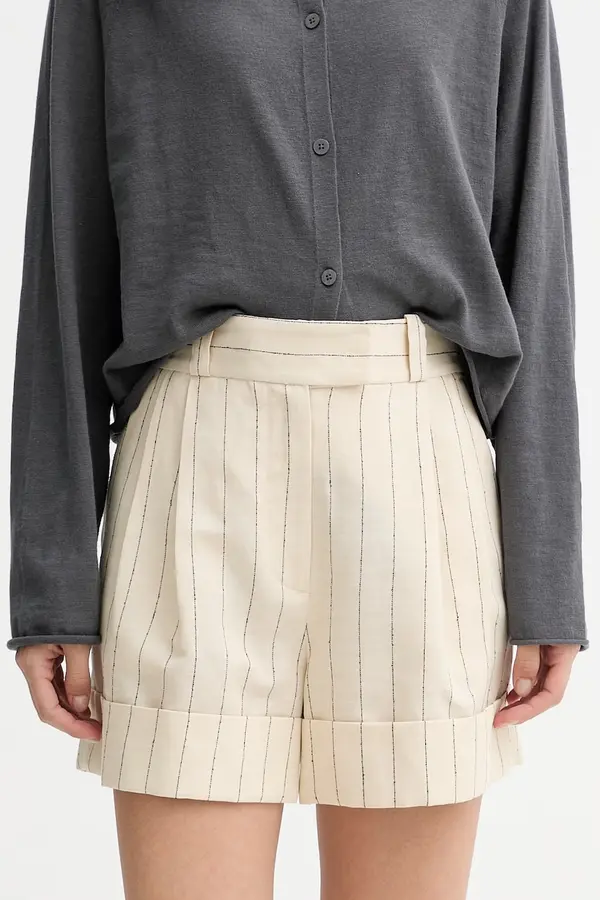 rag & bone rag & bone kratke hlače ženske s lanom Neila