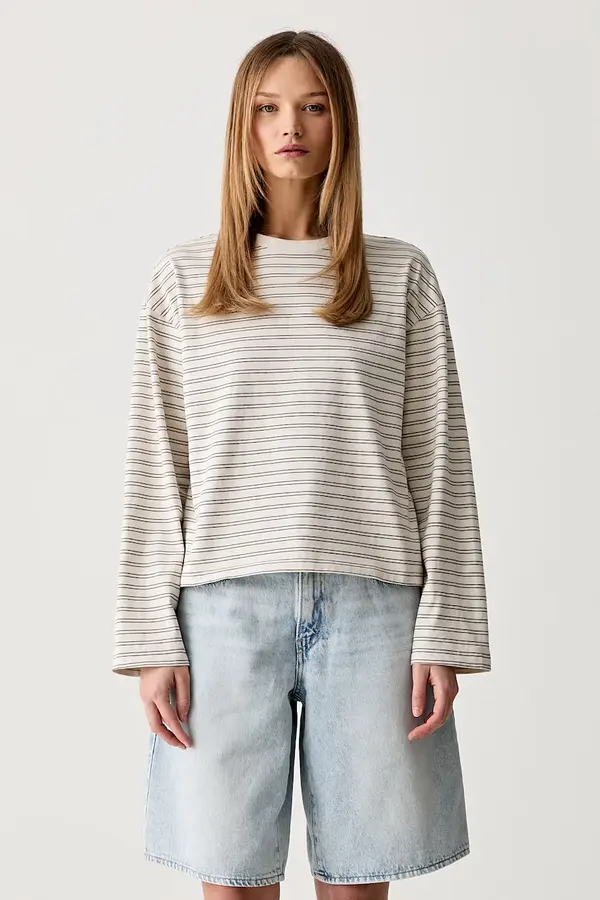 rag & bone Rag & Bone majica dugih rukava za žene od pamuka Kelly