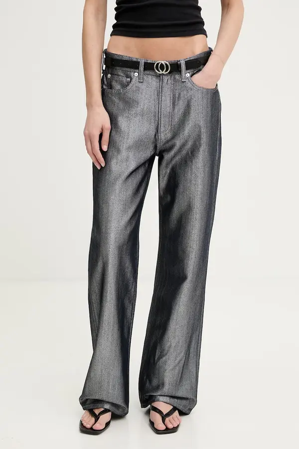 rag & bone Rag & Bone wide leg traperice ženske Logan