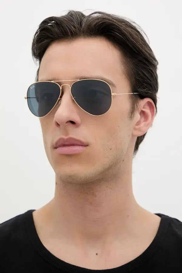 Ray-Ban Ray-Ban sunčane naočale AVIATOR LARGE METAL