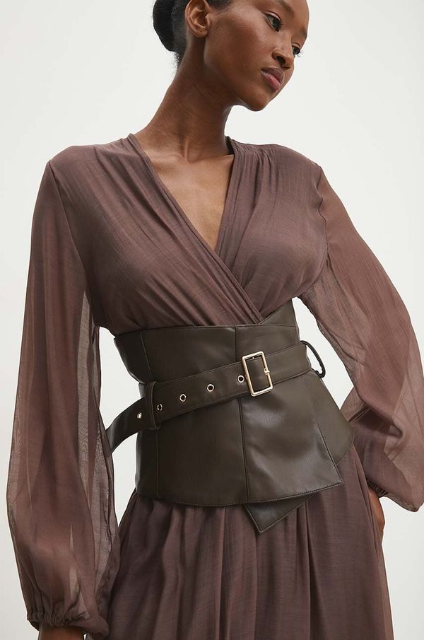 Answear Lab Remen Answear Lab za žene, boja: smeđa