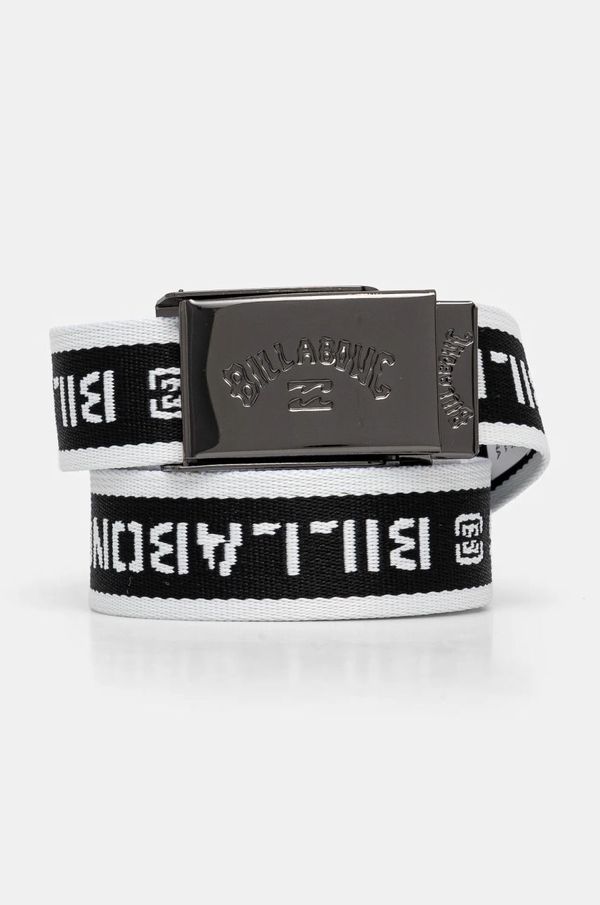 Billabong Remen Billabong Cog Print Web Belt za muškarce, boja: crna, ABYAA00264