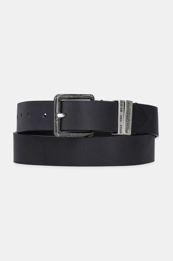 Diesel Remen Diesel DIESEL LOGO B-GUARANTEE-A belt za muškarce, boja: crna, X08532.PR227