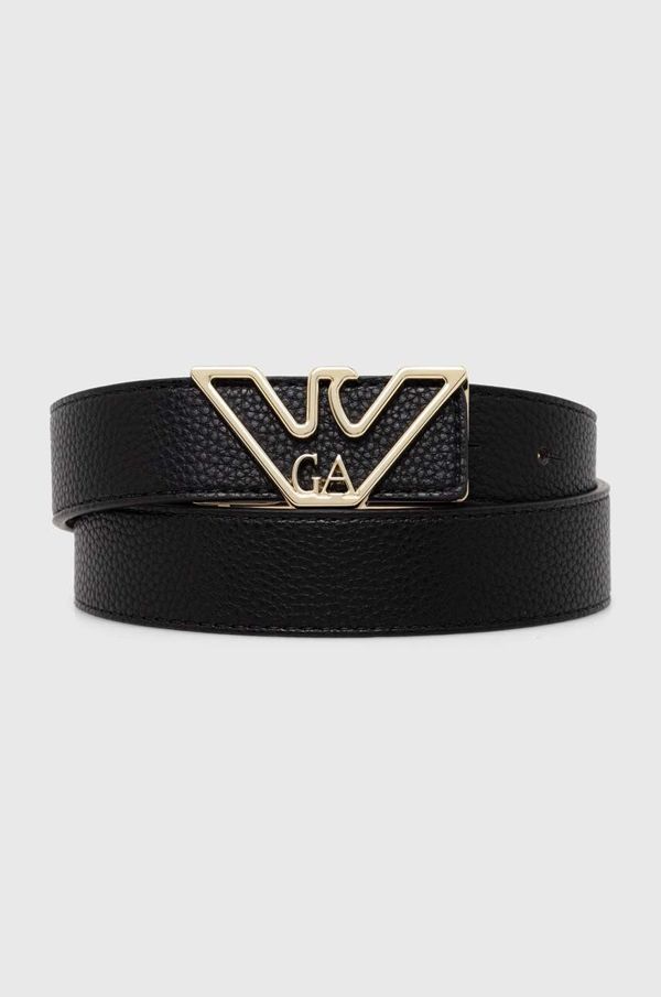 Emporio Armani Remen Emporio Armani za žene, boja: crna