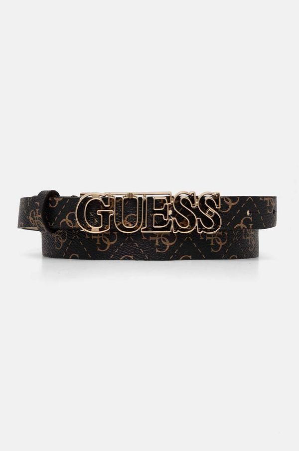 Guess Remen Guess VICTORIA za žene, boja: smeđa, BW9167 P4220