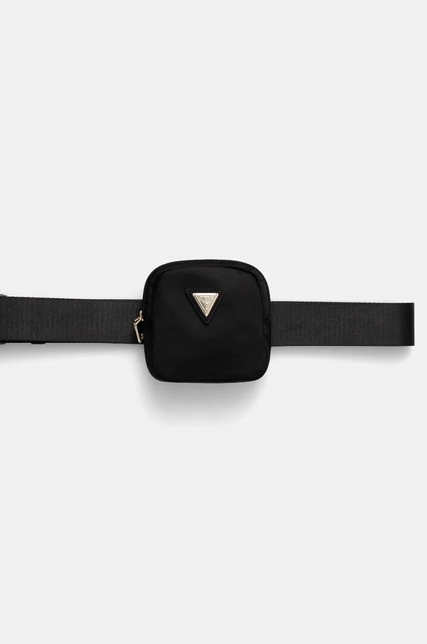 Guess Remen Guess za žene, boja: crna, V4BZ10 WG8Z0