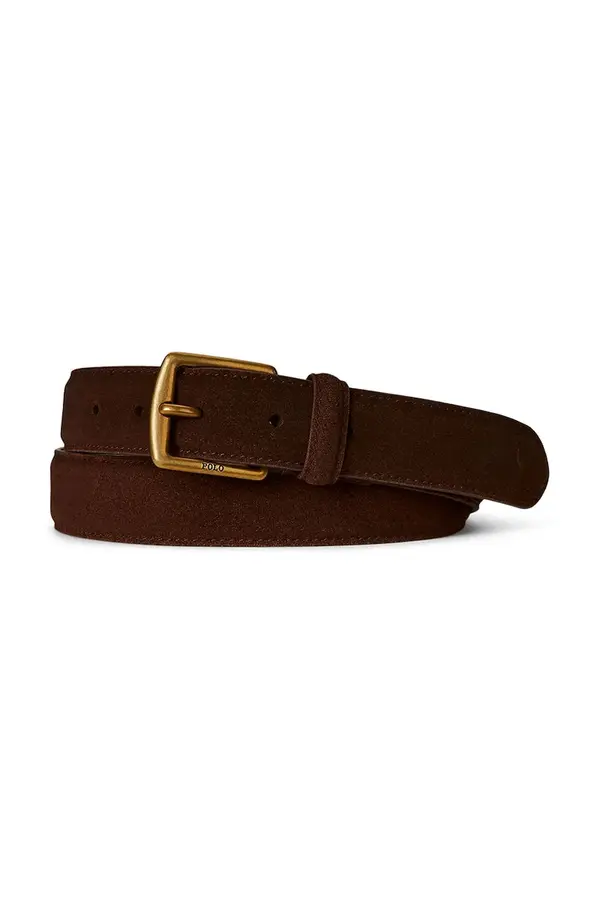 Polo Ralph Lauren Remen od brušene kože Polo Ralph Lauren