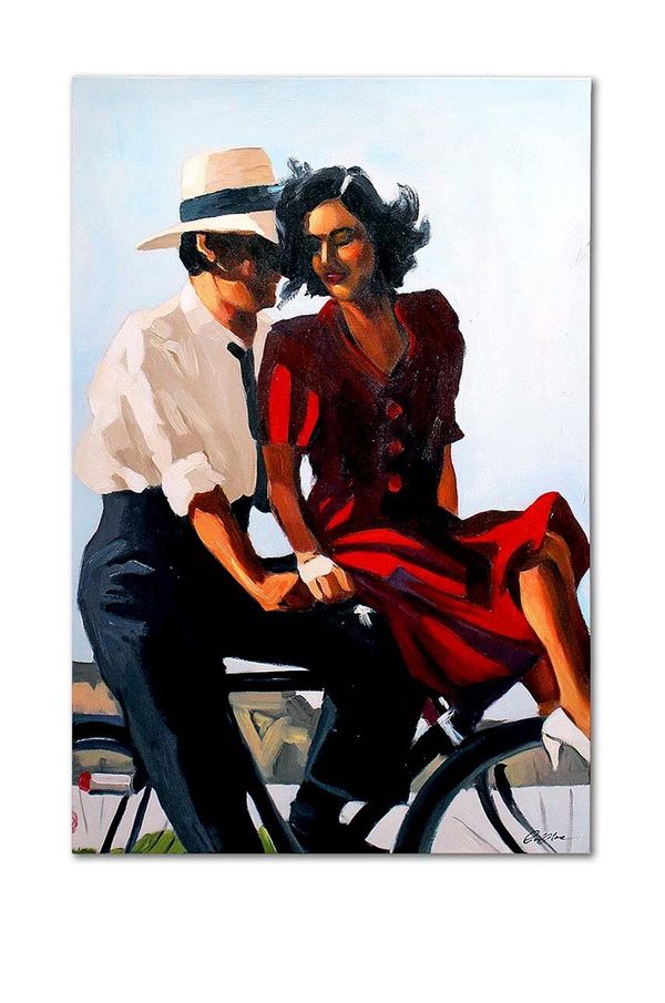 Inne Reprodukacija naslikana uljem Jack Vettriano, Lazy Hazy Days