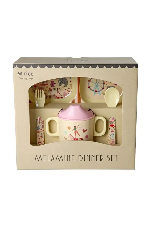Rice Rice set od melamina 11 x 22,5 x 25 cm