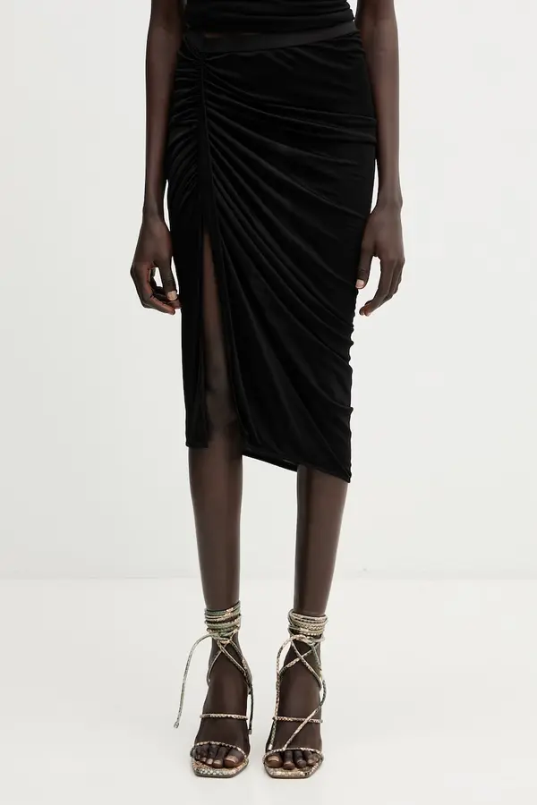 Rick Owens Lilies Rick Owens Lilies asimetrična suknja od viskoze