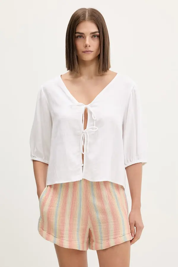 Rip Curl Rip Curl bluza za žene s dodatkom lana PREMIUM SURF