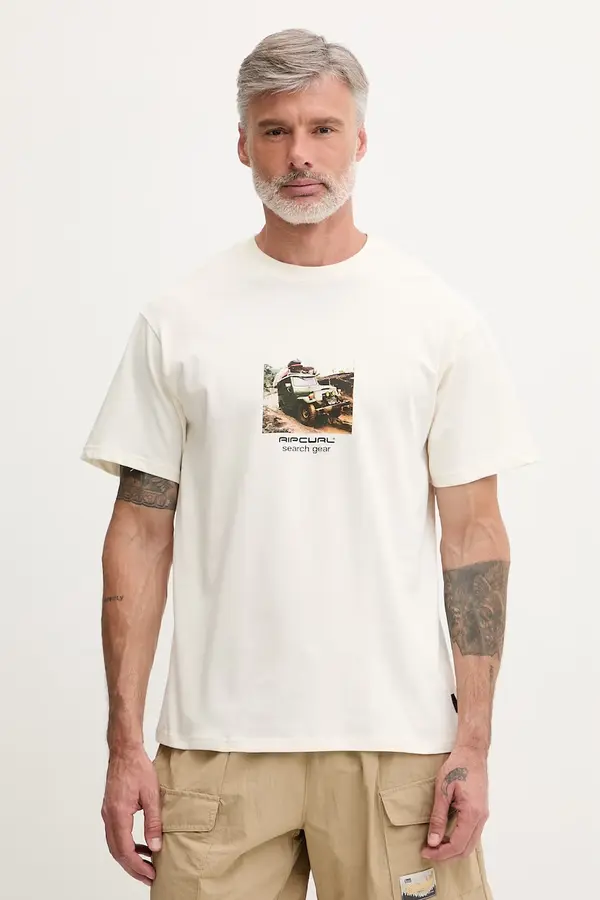 Rip Curl Rip Curl majica muška pamukna SEARCH RIG TEE