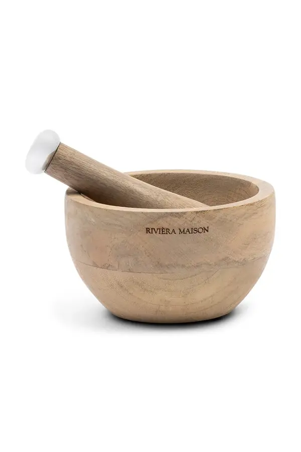 Riviera Maison Riviera Maison mužar od mangovog drveta 16 x 14 x 14 cm