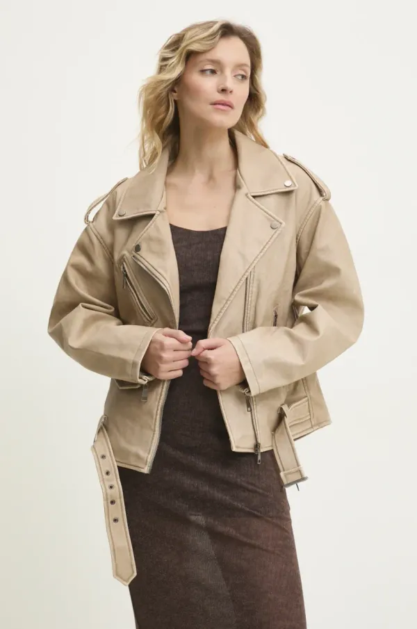 Answear Lab Rokerica Answear Lab boja: bež, za prijelazno razdoblje