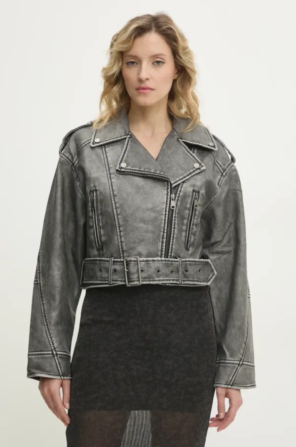 Answear Lab Rokerica Answear Lab boja: siva, za prijelazno razdoblje