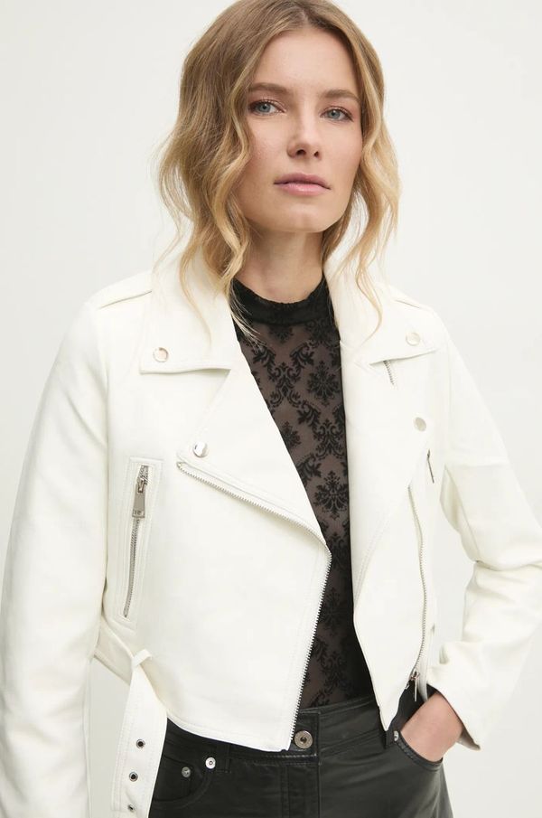 Answear Lab Rokerica Answear Lab za žene, boja: bijela, za prijelazno razdoblje