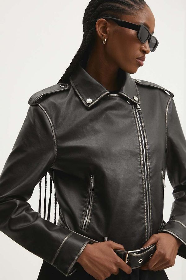 Answear Lab Rokerica Answear Lab za žene, boja: crna, za prijelazno razdoblje