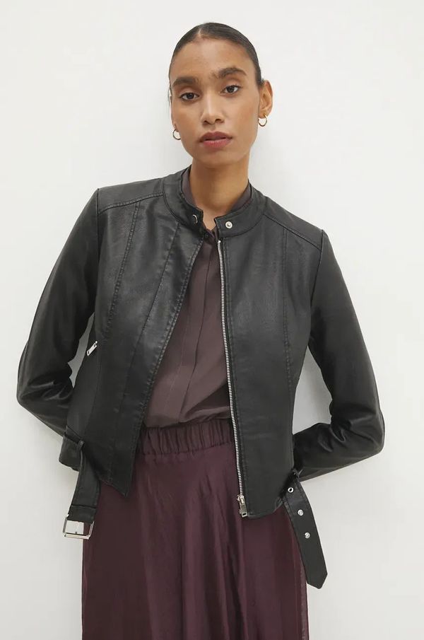 Answear Lab Rokerica Answear Lab za žene, boja: crna, za prijelazno razdoblje