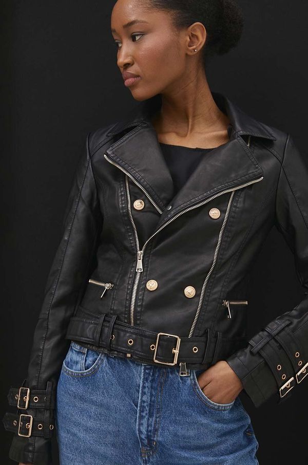 Answear Lab Rokerica Answear Lab za žene, boja: crna, za prijelazno razdoblje