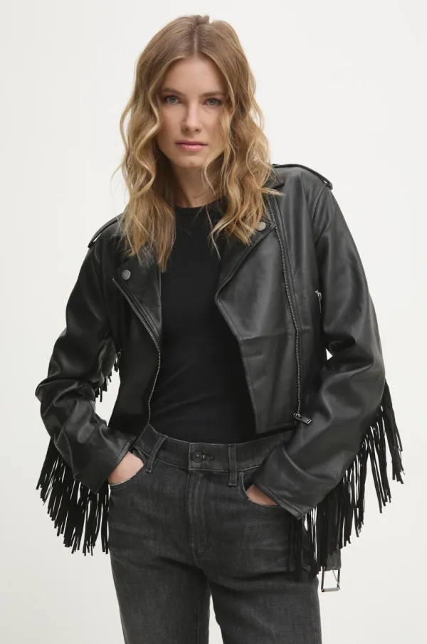 Answear Lab Rokerica Answear Lab za žene, boja: crna, za prijelazno razdoblje