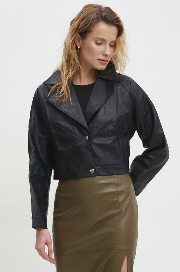 Answear Lab Rokerica Answear Lab za žene, boja: crna, za prijelazno razdoblje