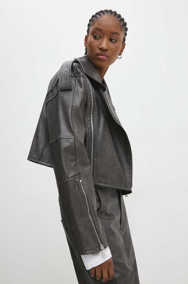 Answear Lab Rokerica Answear Lab za žene, boja: smeđa, za prijelazno razdoblje, oversize