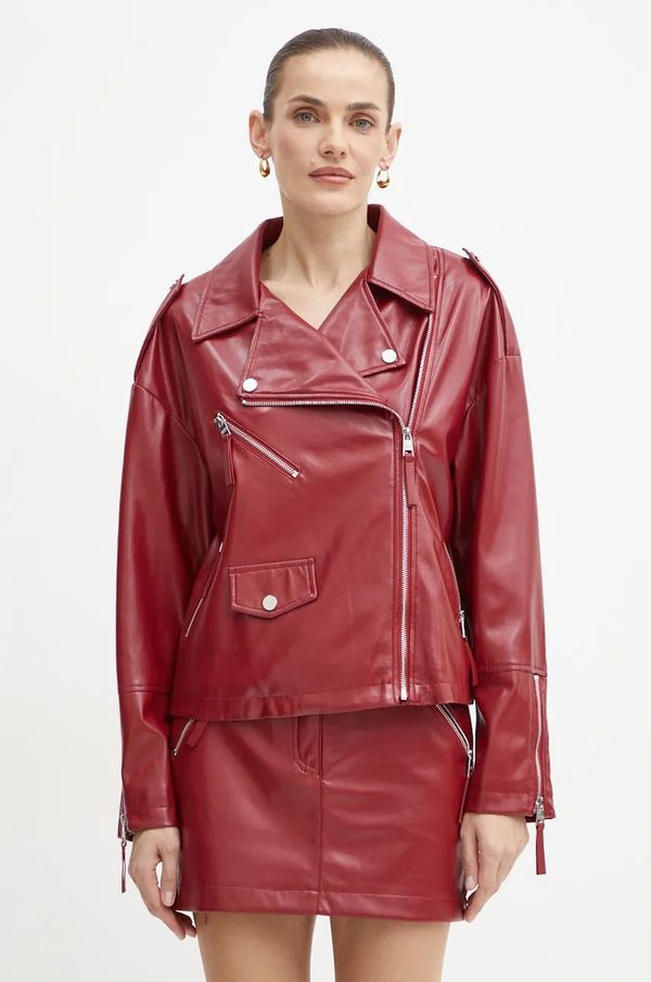 Silvian Heach Rokerica Silvian Heach ARTMUT za žene, boja: crvena, za prijelazno razdoblje, GPA24020GB