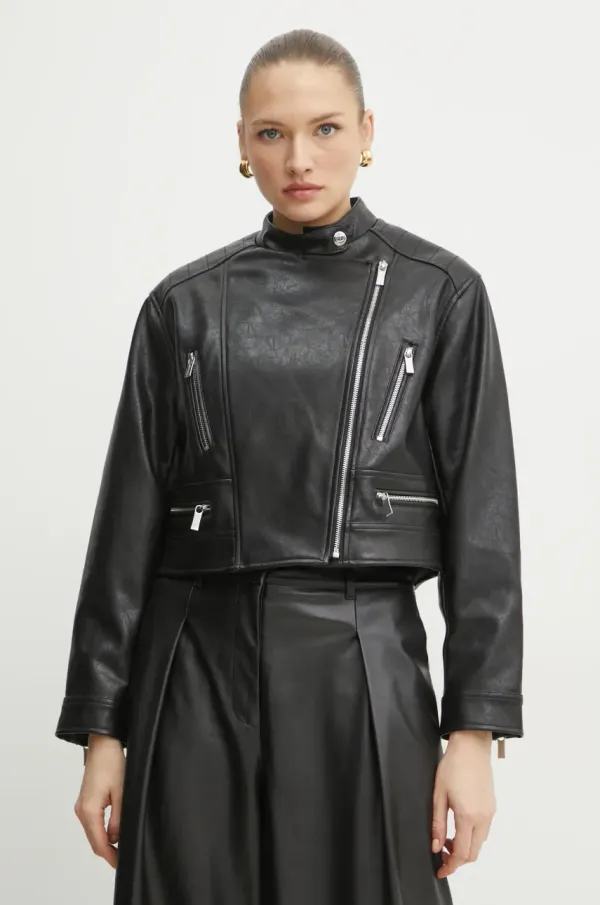 Twinset Rokerica Twinset boja: crna, za prijelazno razdoblje, 251TP2560