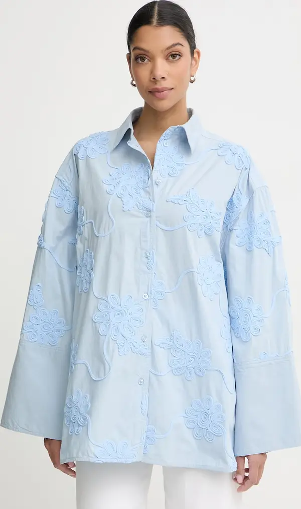 Rotate Rotate bluza košulja za žene od pamuka