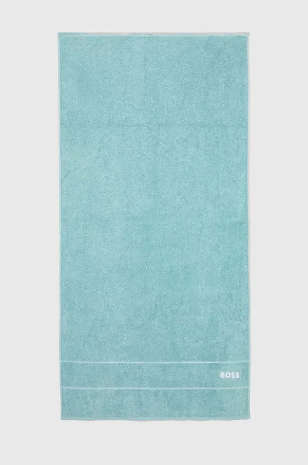 BOSS Ručnik srednje veličine BOSS Plain Aruba Blue 70 x 140 cm
