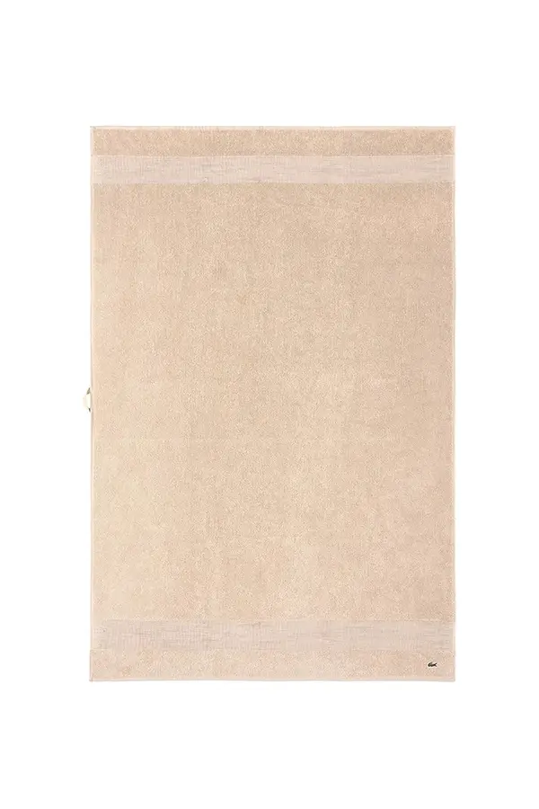 Lacoste Ručnik srednje veličine Lacoste L LECROCO Cappuccino 100 x 150 cm
