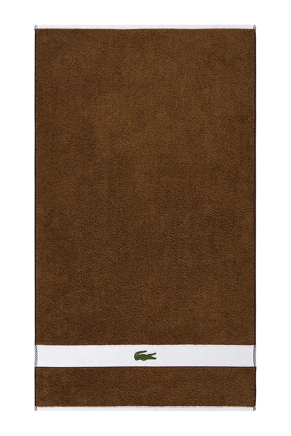 Lacoste Ručnik srednje veličine Lacoste LCASUAL Pecan 70 x 140 cm