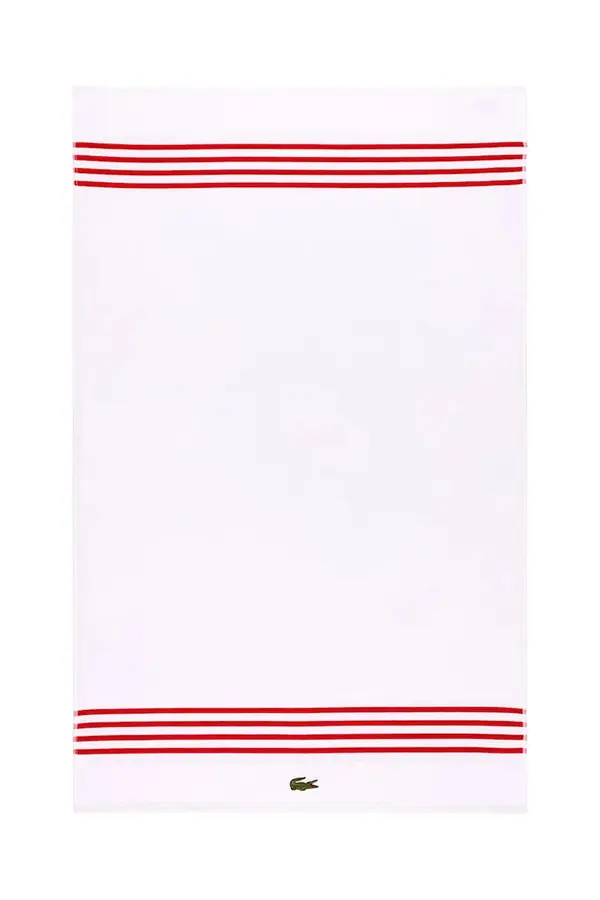 Lacoste Ručnik srednje veličine Lacoste LCOURTLI Rouge 90 x 150 cm