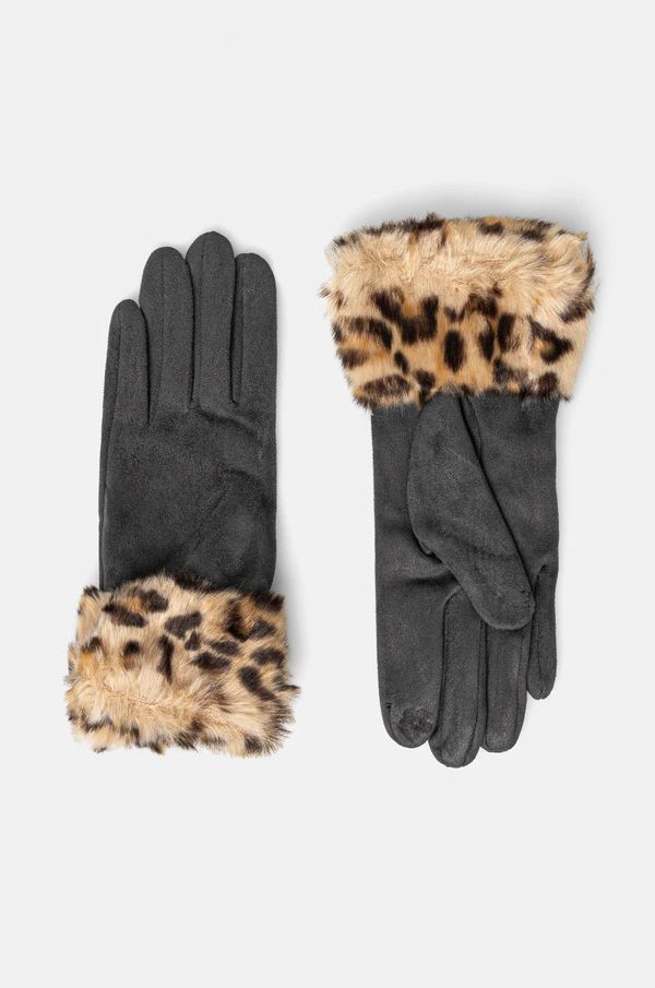 Answear Lab Rukavice Answear Lab za žene, boja: siva